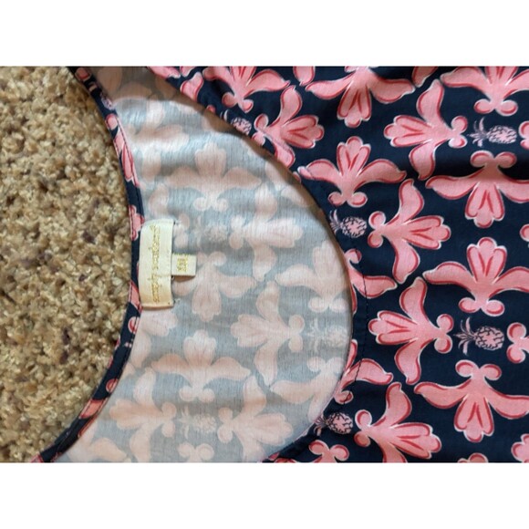 Women’s Simply Southern XXL Blue and Pink Beach Dress Resort Wear EUC 2XL - Picture 3 of 5